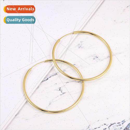 Circle Earrings mple Fashion Women Europe Metal Earring Earr