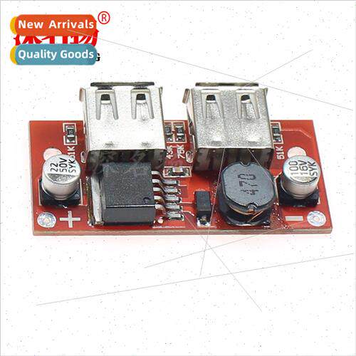 DC-DC LM2596 Car Charger Buck Module Dual USB Output Fixed V