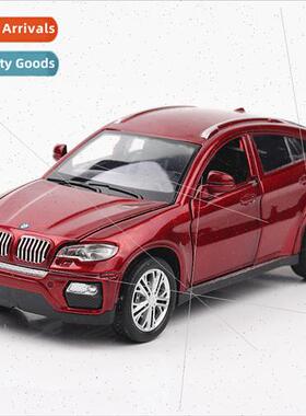Children alloy toy car Baoma X6 simulation off-road SUV soun