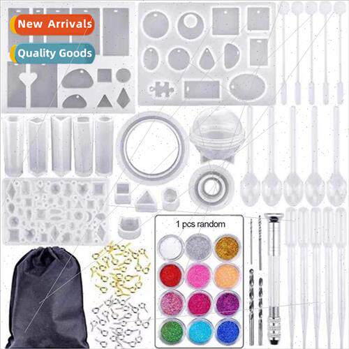 diy94 pcs crystal drop silicone tools set bracelet pendant j