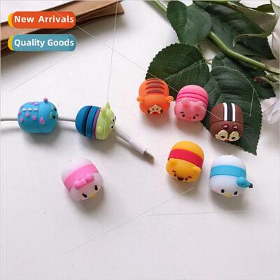 Cartoon Mickey Vinnie Cable Be Animal Shape Soft Rubber Anti