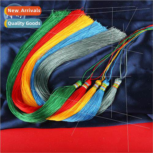 Colorful head 33cm tassel Chinese knot tassel pendant hangin