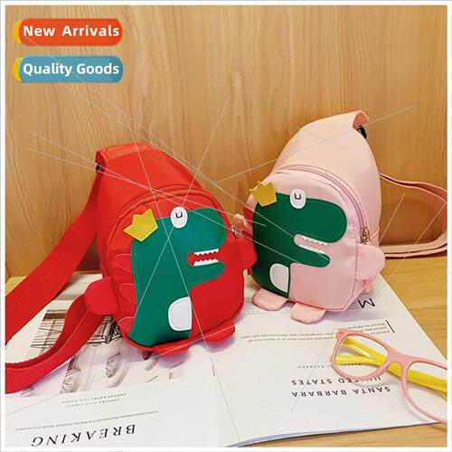 new tide cartoon children bags boys chest bag Korea fashion