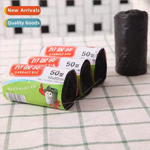 Household garbage bags wh rolled kchen hotel black plastic g