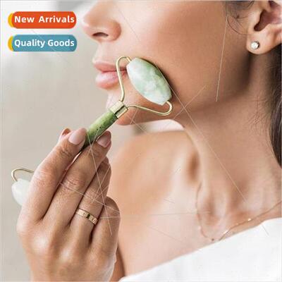 Jade roller beauty container massager face roller instrument