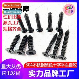 Phillips Black ST2 stainless tapping steel screws