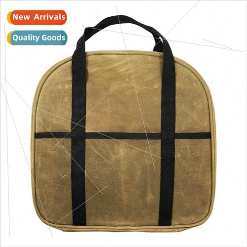 Waxed Canvas 16A Wire Storage Bag Cable Plumbing Storage Bag