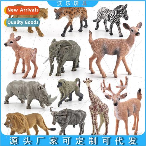 baboon buffalo whetail deer wildlife model giraffe rhino lio