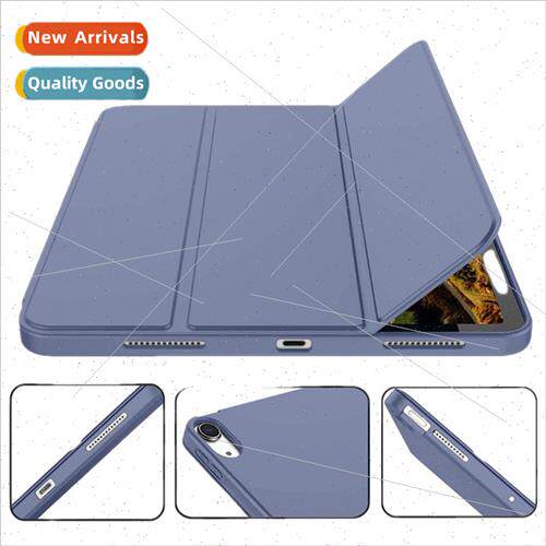 适用ipad mini6 2021 tablet case TPU soft case pen slot flip