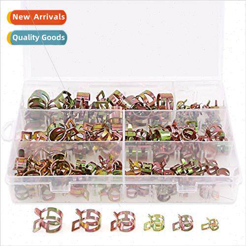 72pcs boxed Japan zinc plated spring clamps 7-17mm automotiv