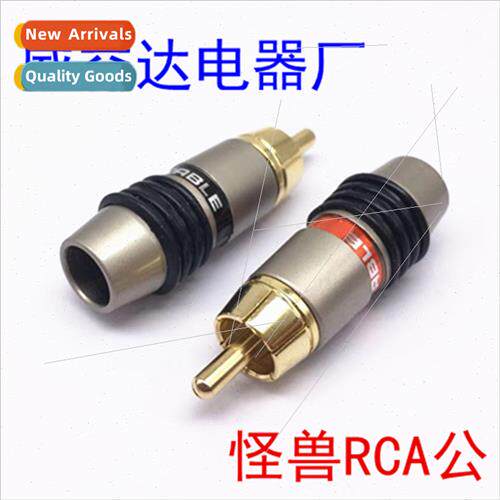 Monster RCA Audiophile Audio gnal Cable Lotus rca Plug Socke