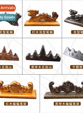 Pen holder pen tray pen compartment stationery black catalpa