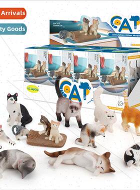 Cat cute pet ornament polymorphic solid hmodel meow star sur