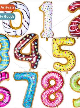 32 inch imation beauty Ice cream figures Aluminum film ballo