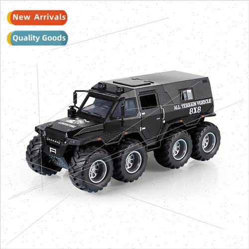1:24 Conqueror Shaman 8X8 alloy car model boomerang sound li