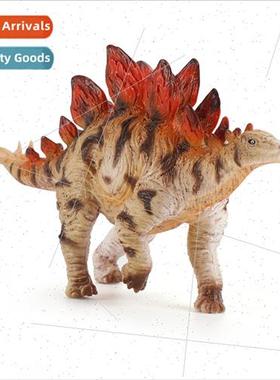 Jurassic herbivorous Stegosaurus Spinosaurus solid dinosaur