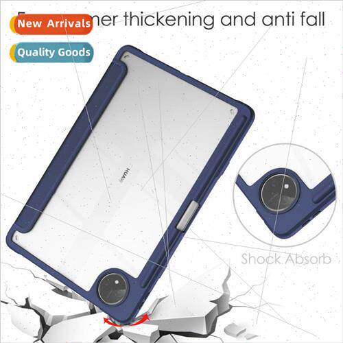 Tri-fold high end argyle tpu transparent pen适用huawei matep