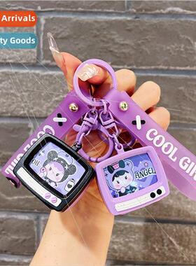 Kulome TV pendant bag gift keychain couple key accessories j