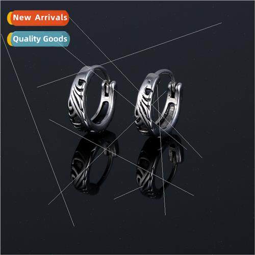 New Europe niche earrings tanium steel stainless steel earri