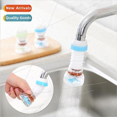 Home Faucet Filter Splash Shower Bathroom Rotatable Faucet E