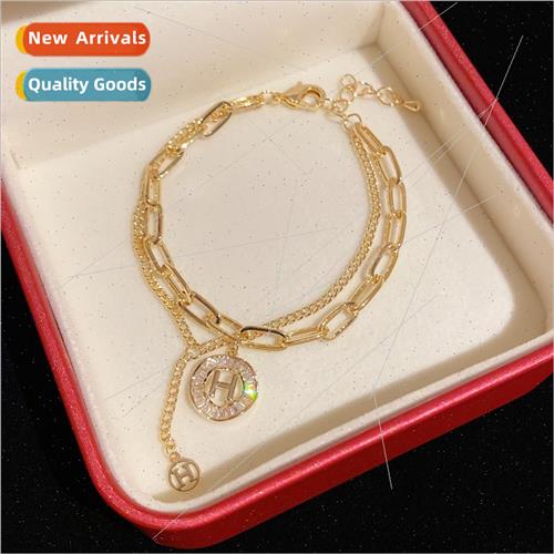 Hundred Layers Letter H Bracelet Women Matching Jewelry