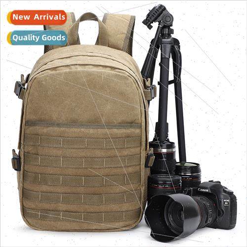 Seven colors cotton photography backpack jedi canvas bag cam