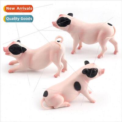 Animal model piglet piggy static ornament livestock farm sce