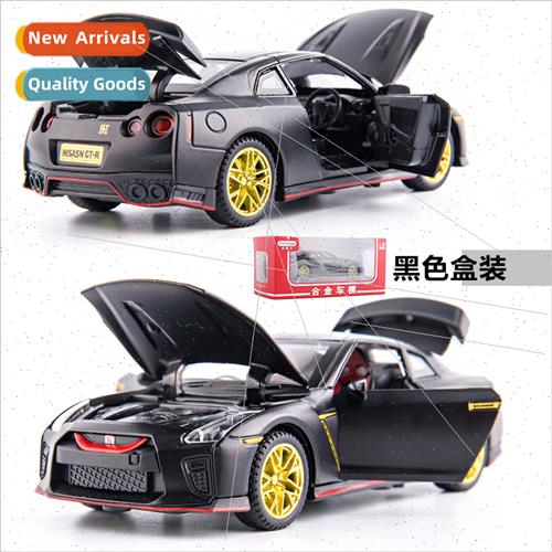 Boxed 1:32 ssan GTR35 alloy car model metal toy car boy coll