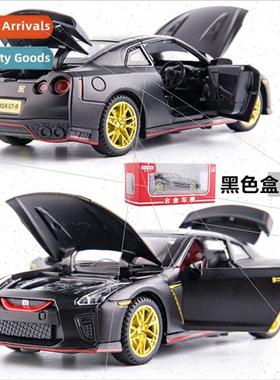 Boxed 1:32 ssan GTR35 alloy car model metal toy car boy coll