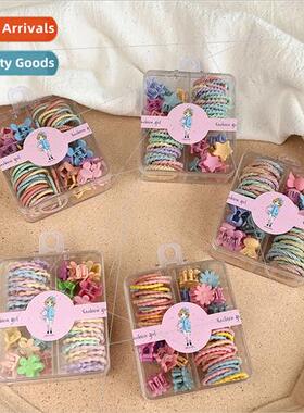 Fashion fresh sweet simple children small leather bhair circ