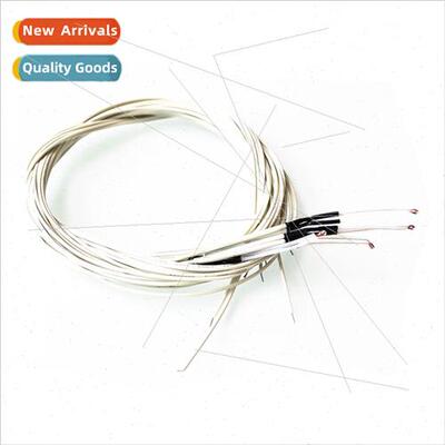 NTC ngle Ended Glass Sealed Thermistor Temperature Sensor 3D