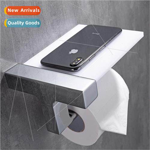 Zinc alloy glass cell phone paper towel holder roll paper ho