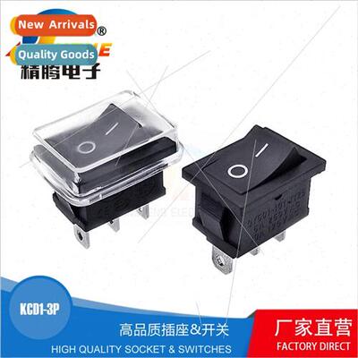 Rocker Swch 250V 6A Boat Swch KCD1 Tripod 2-Posion 3-Posion