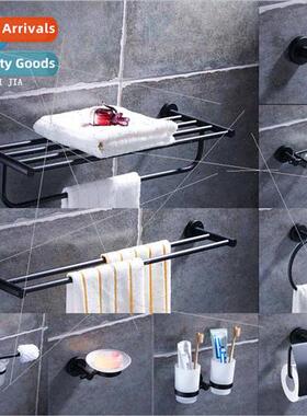 304 Bathroom Towel Rack Set Black Hotel Towel Rack Bath Towe