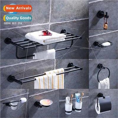 304 Bathroom Towel Rack Set Black Hotel Towel Rack Bath Towe