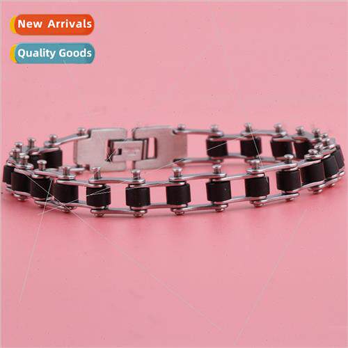Europe ins simple fashion gift bicycle bike bracelet men sil