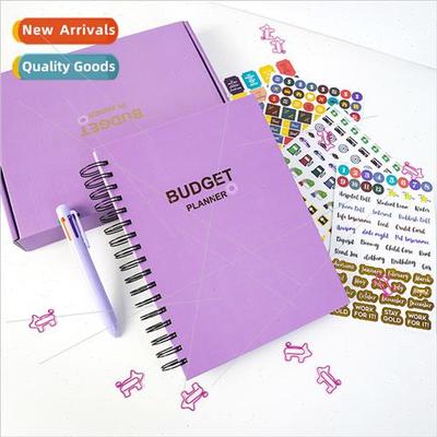 Budget Planner Book Coil Planner Book Stickers Monthly Finan