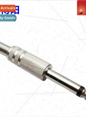 6.35 plug metal 6.5 large 2-prong mono 6.35 plug guar audio