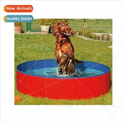 Pet pool dog swimming pool cat sandbox bath tub collapsible