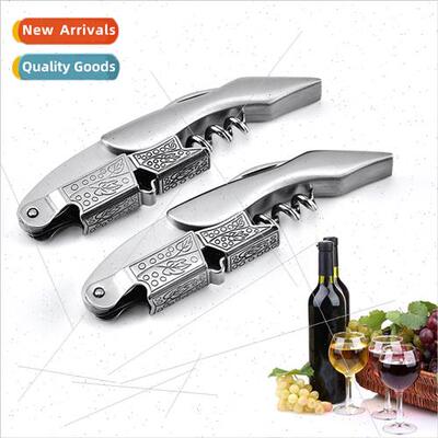 Stainless all-steel corkscrew Multi-function red wine wine c