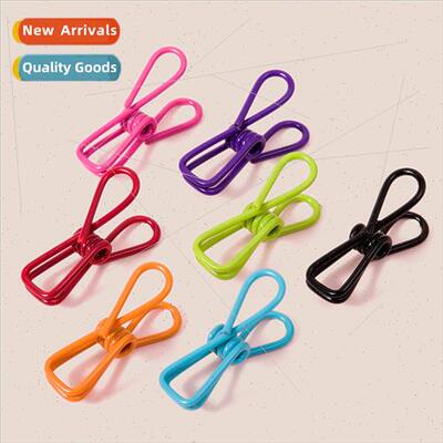 10pcs colorful multifunctional clothes drying small clip fix