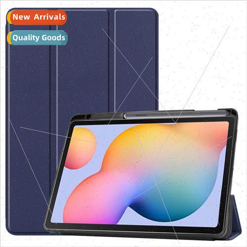 适用Samsung S6 lite 10.4 tablet case P610/P615 tri-fold with