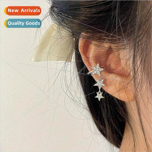 che sense star ear bone clip ear clip female whout ear holes