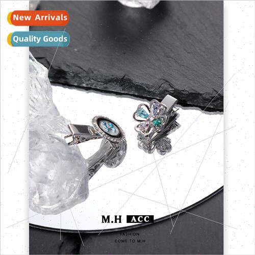 Summer blue oil drip bow small clip children fashion sweet c