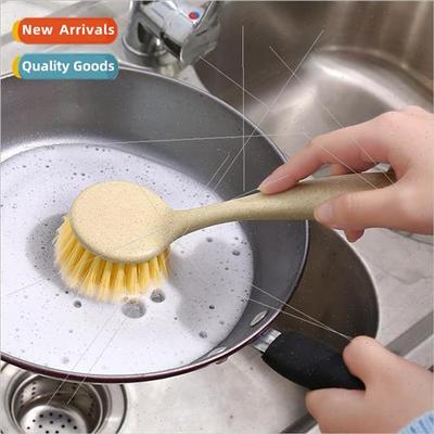 Kchen Cleaning Dishwashing BrushHangable Nonstick Long Handl