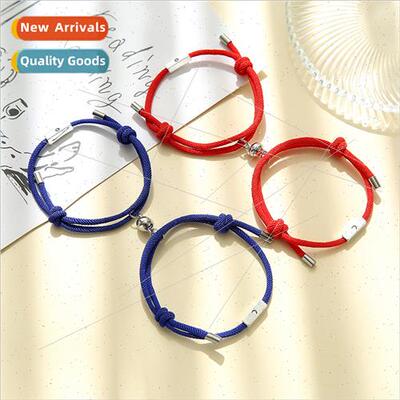 2020 New Alloy Couple Bracelet Pair Magnets Attract BFF HRop