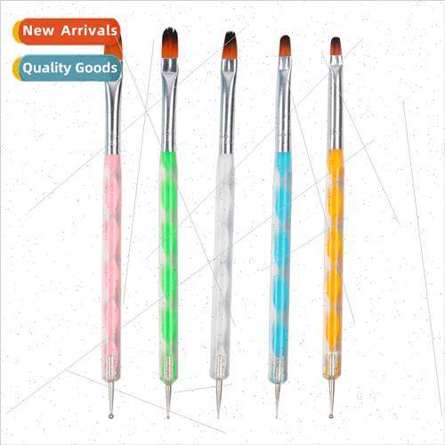 Dual-use dual-ended nail art pen light therapy pen 5 pack na