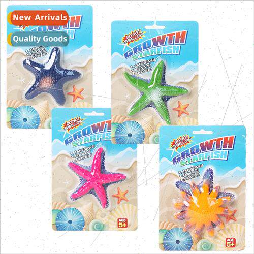 Soak expbig starfish A starfish model toy that gets bigger w