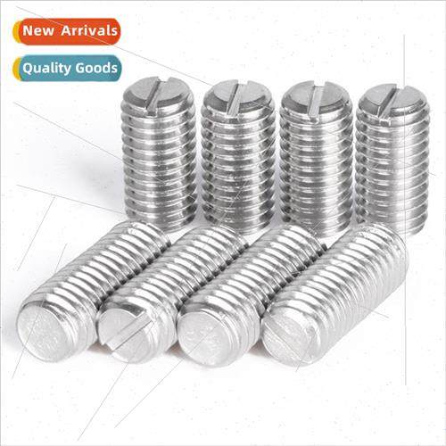 201 stainless steel one word flat end set screws stop machin