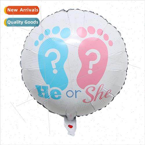 New 18 inch He or She question mark ball Men women baby gend
